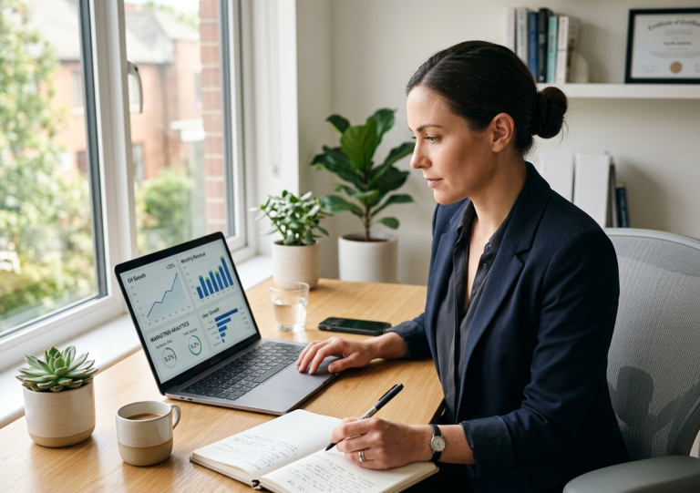 modern marketing blueprint business strategy planning